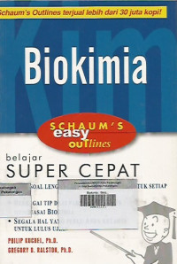 Biokimia ; Belajar Super Cepat