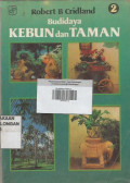 Budidaya Kebun dan Taman