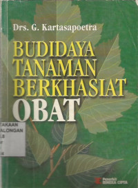 Budidaya Tanaman Berkhasiat Obat