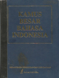 Kamus Besar Bahasa Indonesia