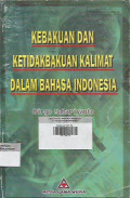 Kebakuan dan ketidakbakuan kalimat dalam bahasa Indonesia