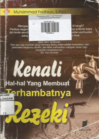 Kenali Hal-hal yang Membuat Terhambatnya Rezeki