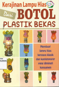 Kerajinan Lampu Hias dari Botol Plastik Bekas