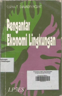 Pengantar Ekonomi Lingkungan