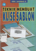 Teknik Membuat Klise Sablon