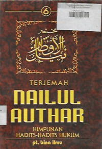 Terjemah Nailul Authar ; Himpunan Hadits-Hadits Hukum Jilid 6
