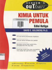 Kimia Untuk Pemula Edisi Ketiga