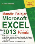 Mandiri Belajar Microsoft Excel 2013 untuk Pemula