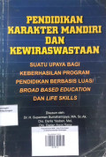 Pendidikan Karakter Mandiri dan Kewiraswastaan