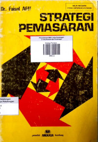 Strategi Pemasaran