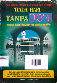 Tiada Hari Tanpa Do'a