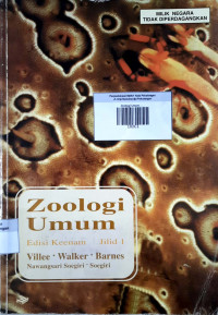 Zoologi Umum ; Edisi Keenam ; Jilid 1